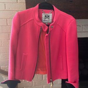 Pink and Black Milly jacket. Size 4
